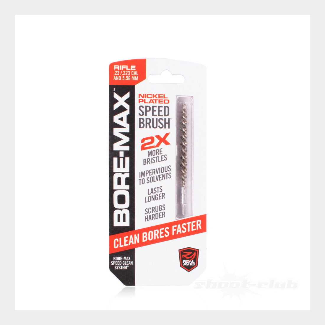 Real Avid	 Bore-Max Speed Brush .22/.223