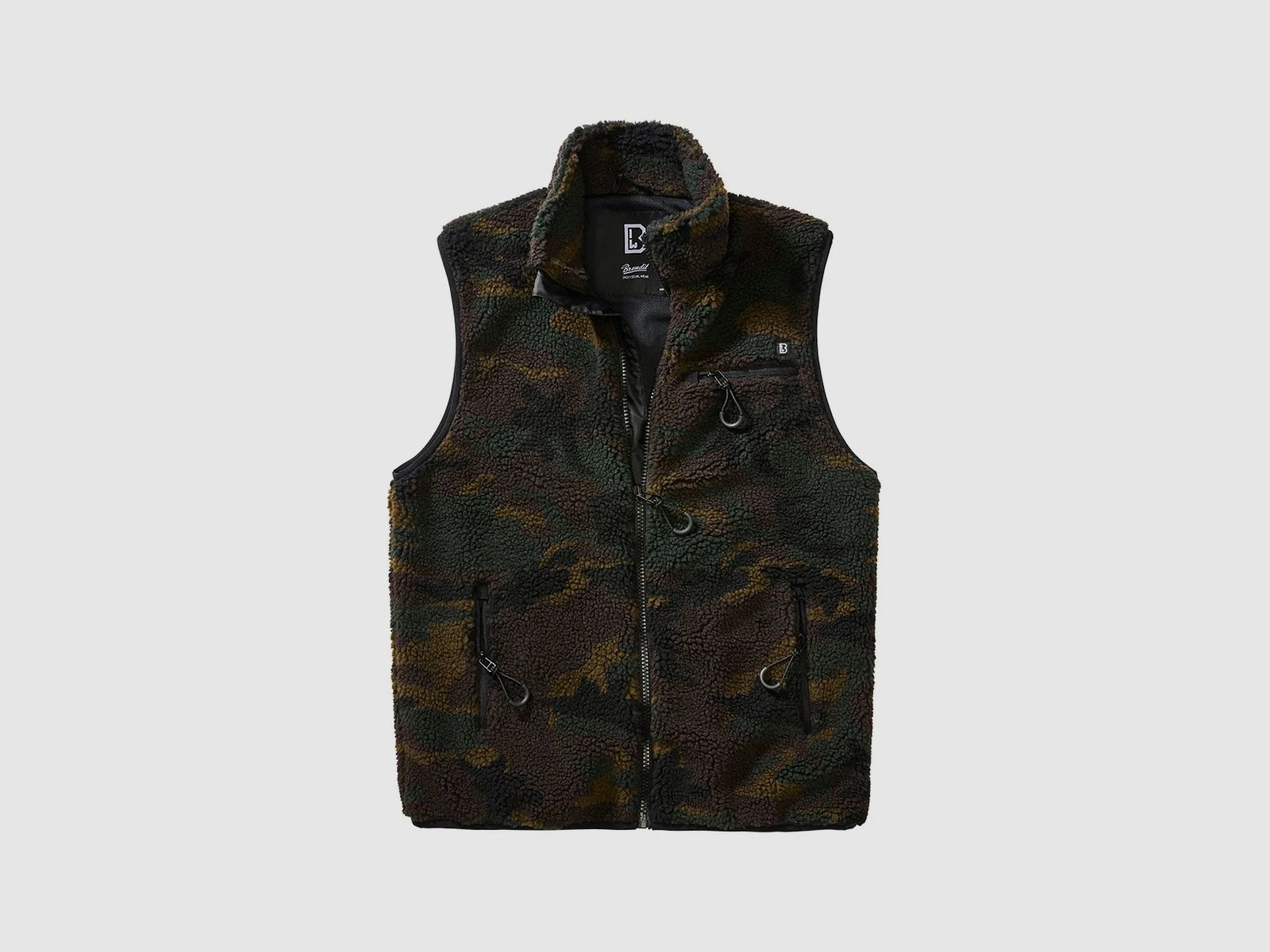 Brandit Brandit Jacke Teddyfleece Vest woodland