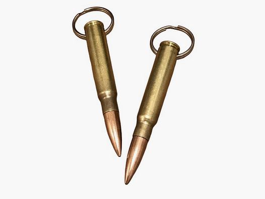 Keychain Cartridge Decorative Cartridge Decommissioning 8x57 / .322 KWII K98