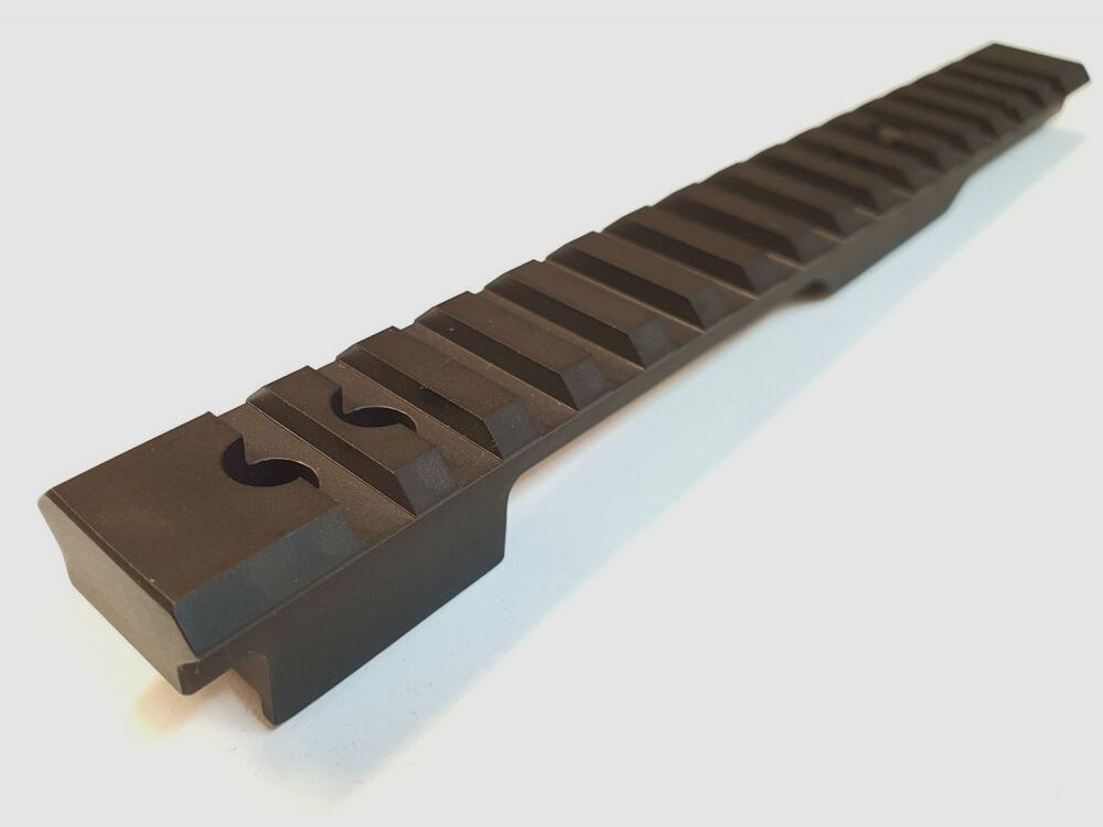 MHS V1 Picatinny rail for MAUSER 66, steel rail, matte black, 180mm, made in Germany