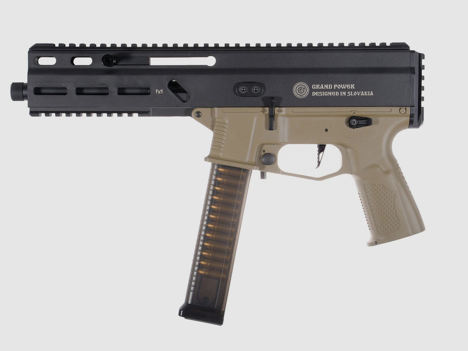 SP10A3 Stribog Charlie Upgrade in Tan - max 0.5 Joule – Airsoft mit ETU | Delta Armory