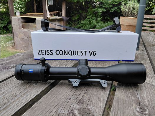 Zeiss Conquest V6 2-12x50 M (with internal rail) – Very good condition!