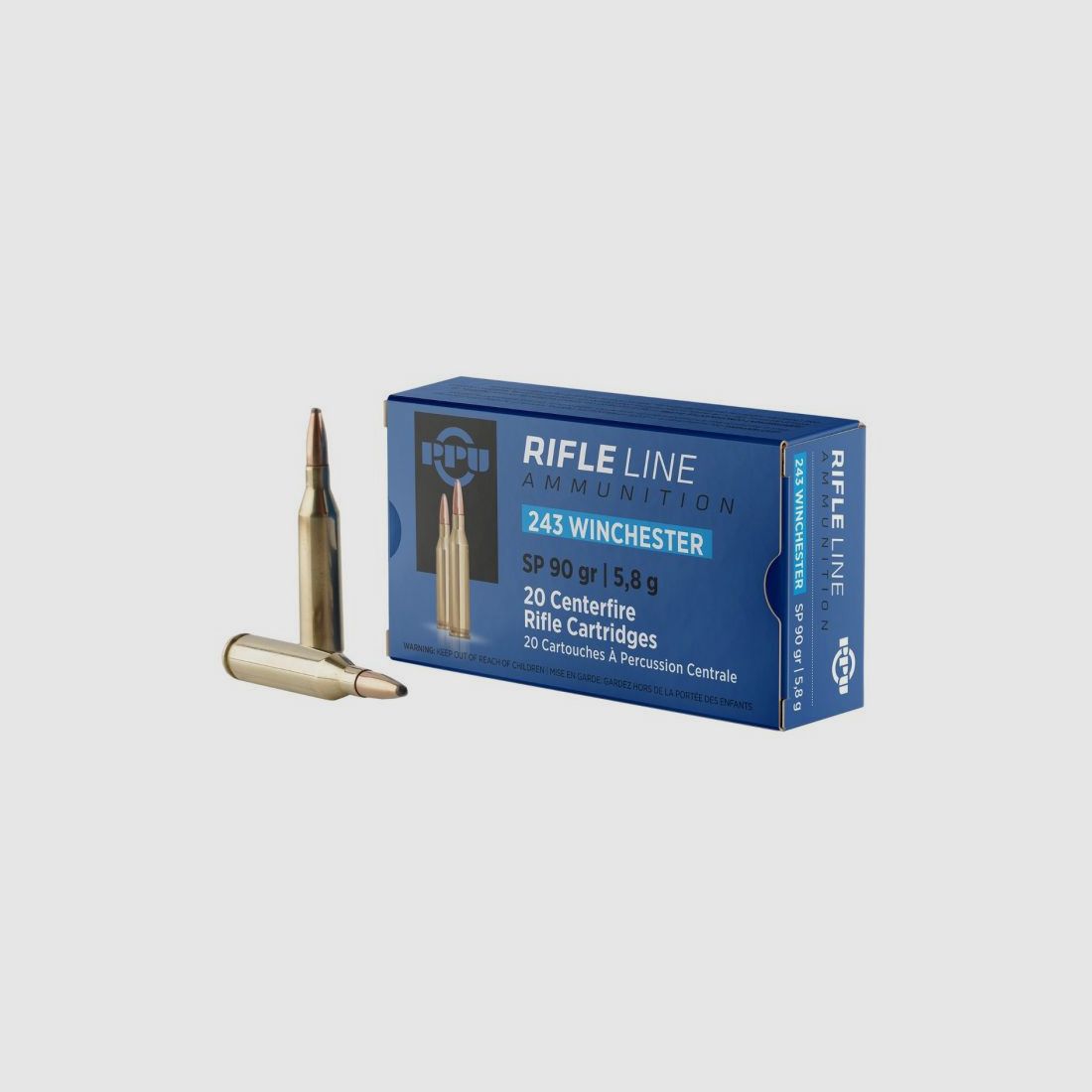 .243 Win PPU PARTIZAN SP 90gr