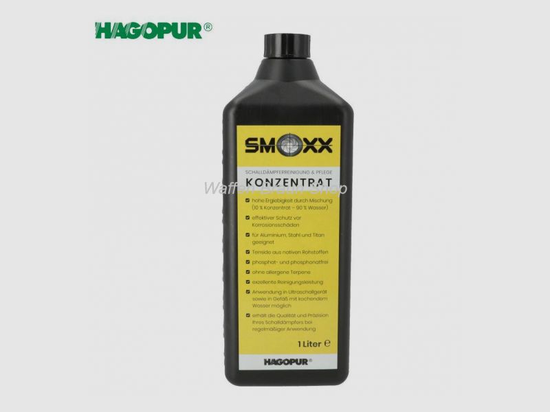 HAGOPUR SMOXX Schalldämpfer Reiniger Konzentrat