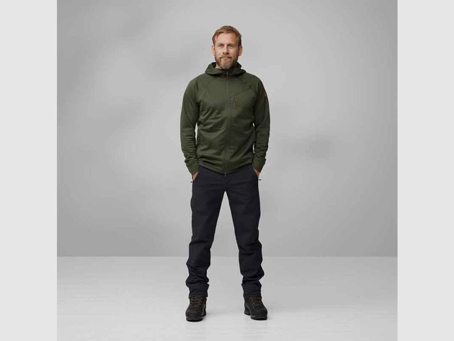 Fjällräven H-Fleece Jacket Abisko Grid, image 5 of 6