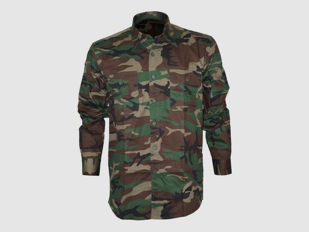 Patton Katoenen Shirt Met Veel Zakjes, afbeelding 9 van 12
