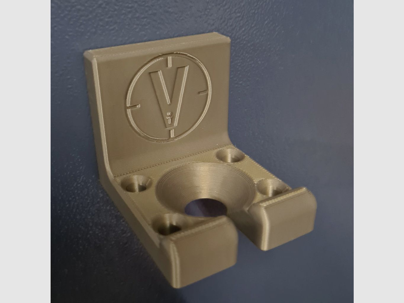 Putzstock- / Reinigungsschnur-Halter, magnetisch, individualisiert