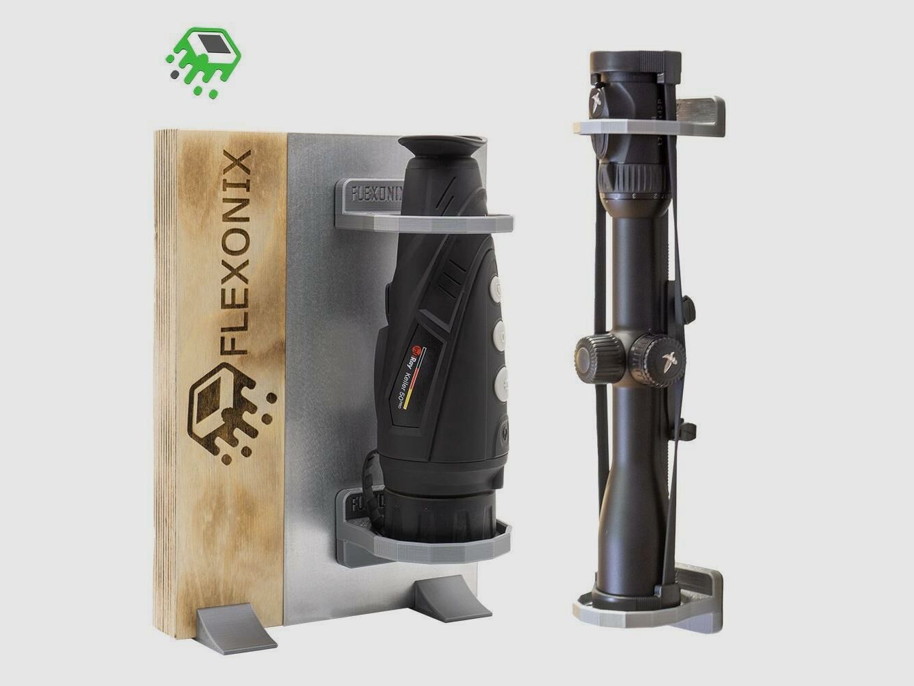 Magnetyczny uchwyt tłumika Smart Home czarny