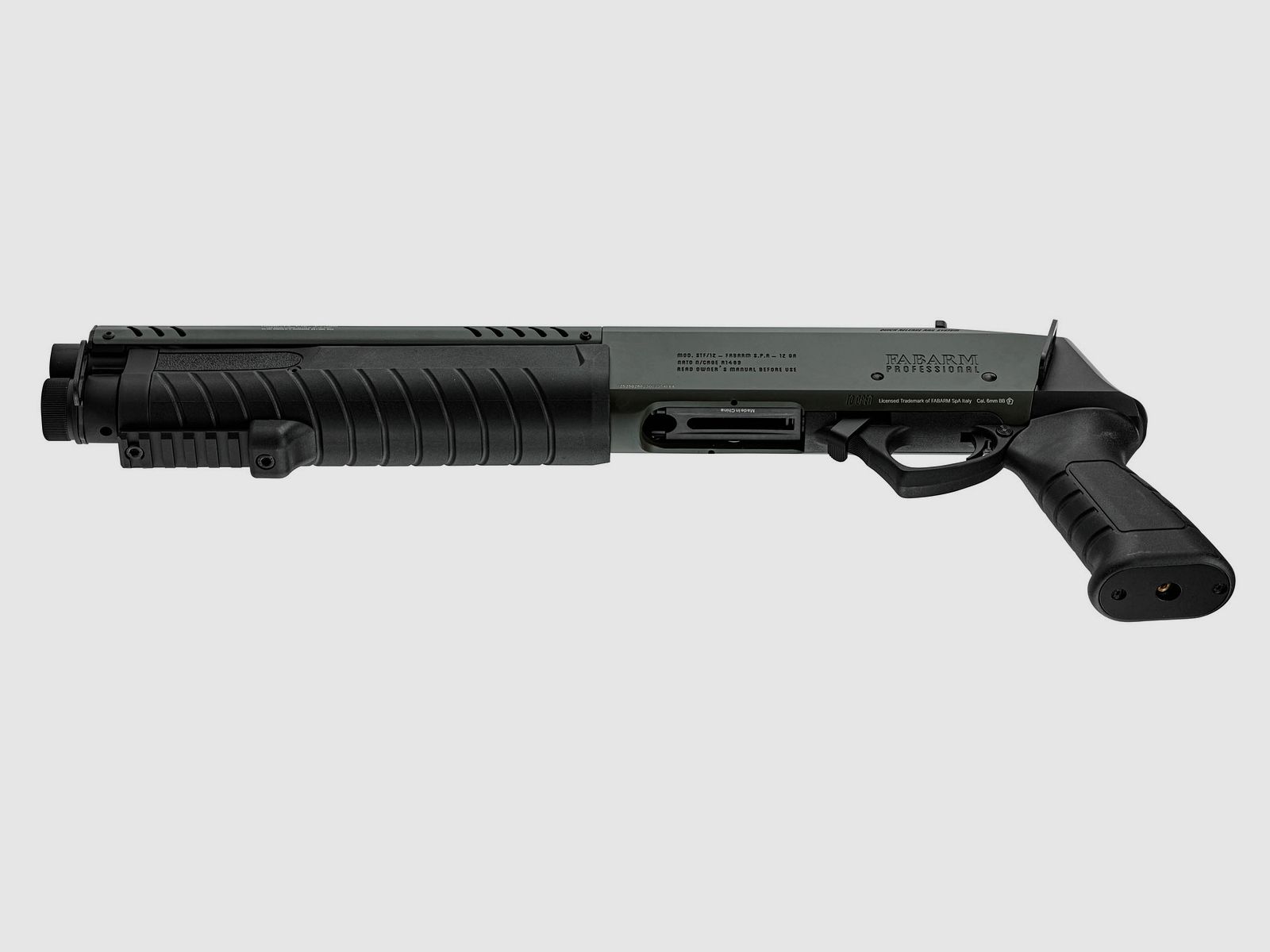 FABARM STF12 Initial short OD Green 6mm - Airsoft Gas Non BlowBack, billede 6 af 12