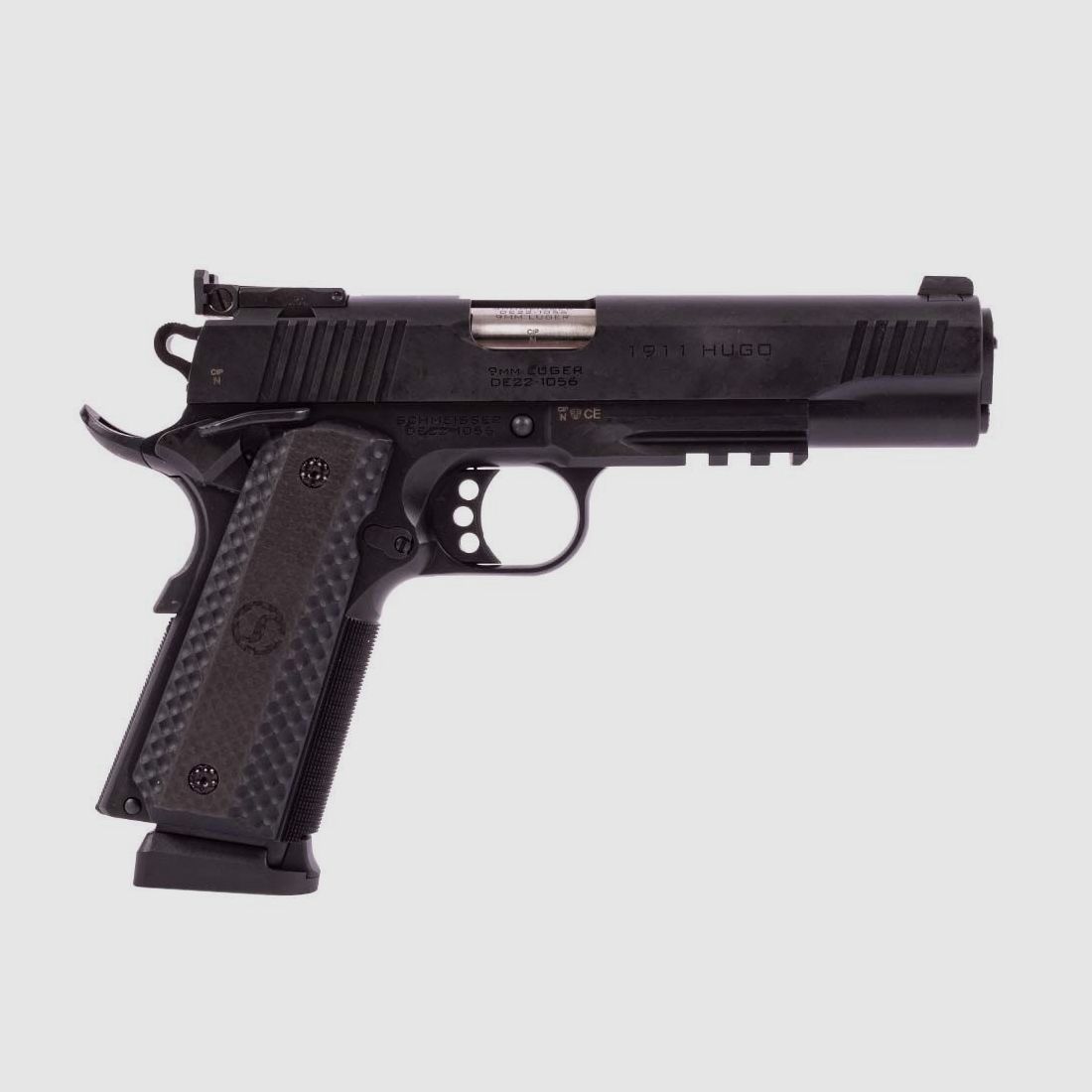 Schmeisser Hugo 1911 Pistole 9mm Luger Schwarz