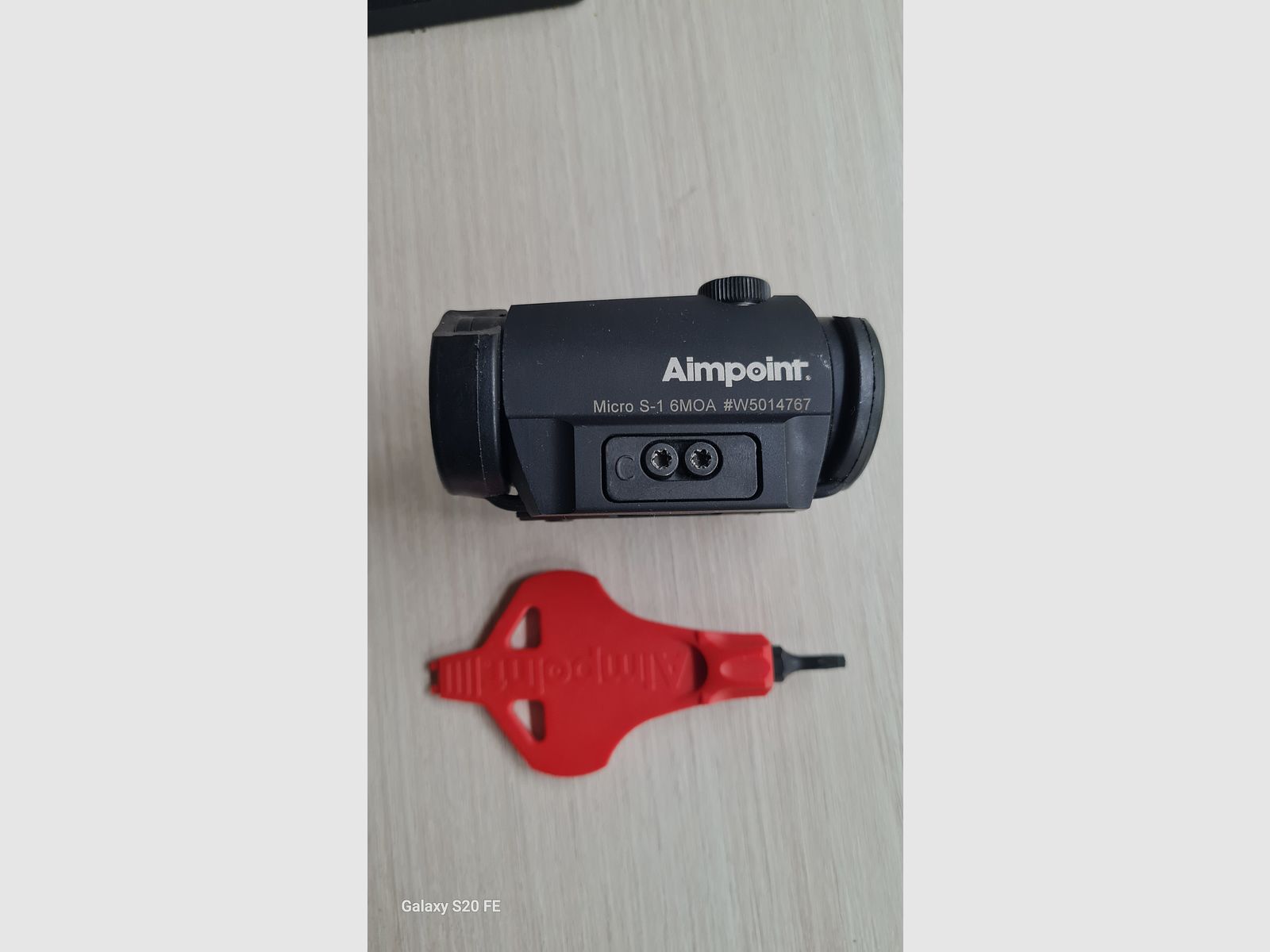 Leuchtpunktzielgerät für Flinte
