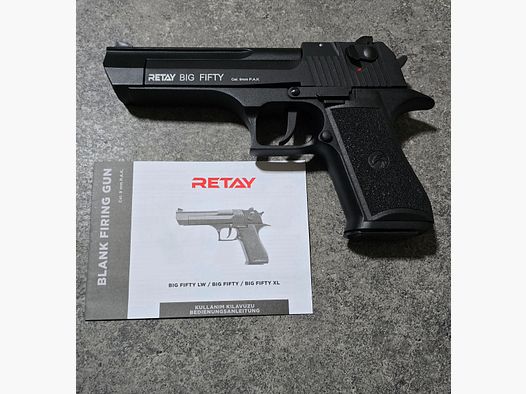 Retay Big Fifty 9mm PAK Schreckschuss (Desert Eagle)