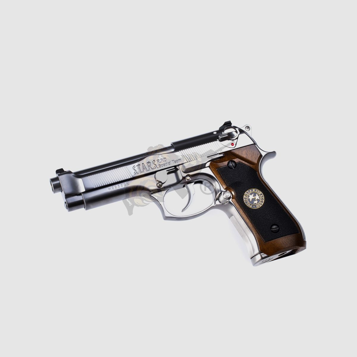 M92 Mod. Samurai Edge Biohazard Chrom Full Metal GBB -F-