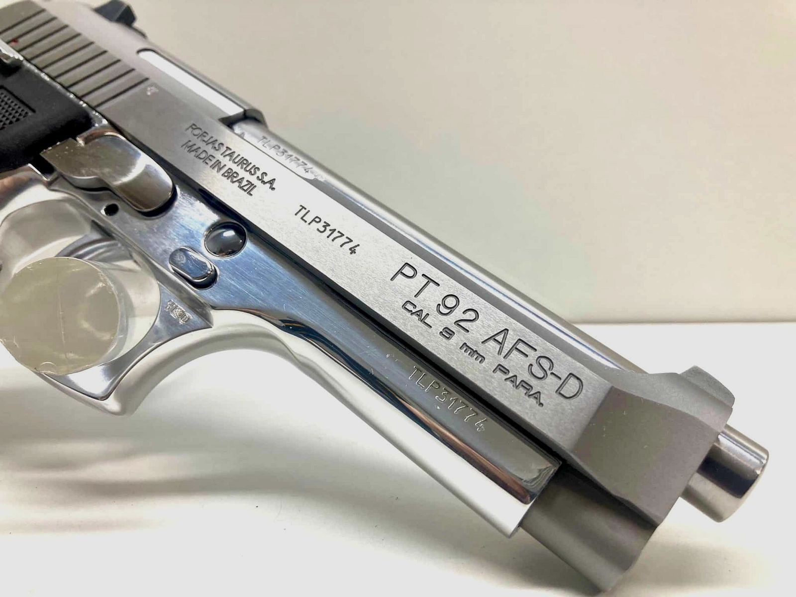 TAURUS PT 92 SS17 Stainless Steel matt