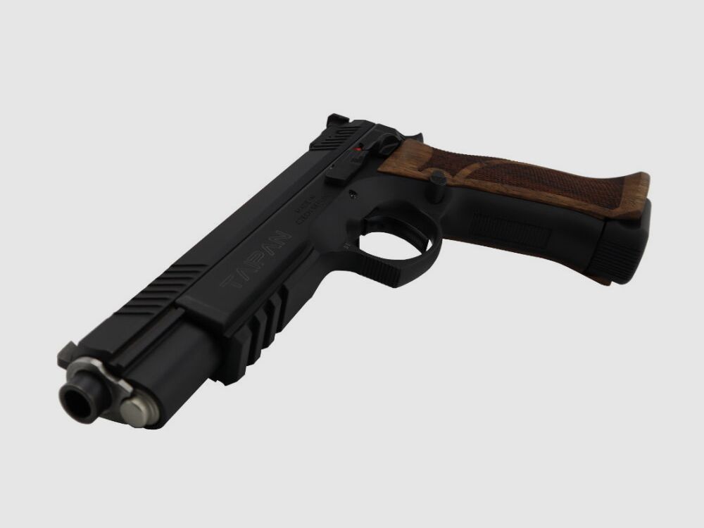 Pro Tuning CZ 75 Taipan Sport 6 Zoll Sportpistole mit Nussbaum Griff