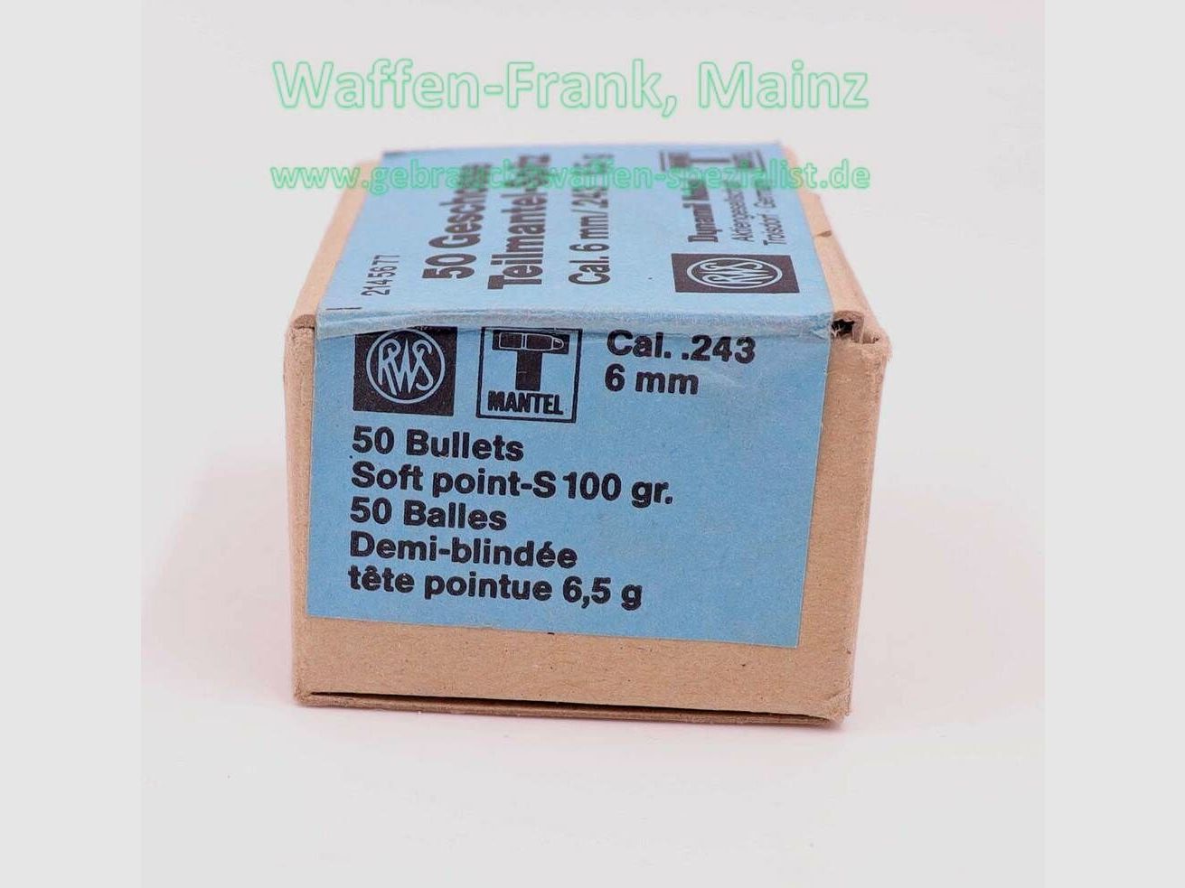 RWS (WZd.Fa.Rottweil) rifle cartridges