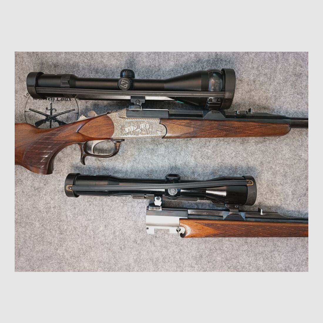 H. Blaser Isny K77 Luxus mit Wechsellauf 30-06 und Zeiss Diavari 3-12x56 T*