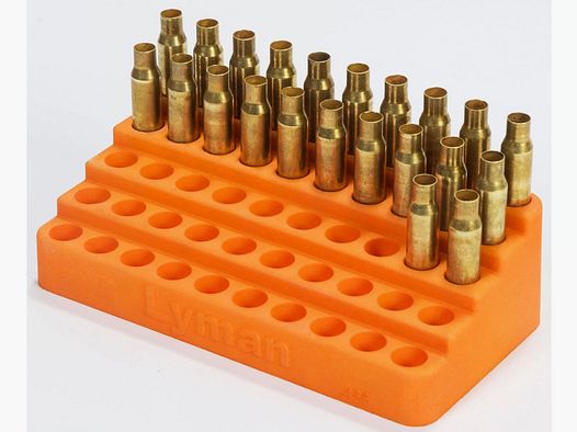 Bloc de chargement en plastique Lyman en escalier .388 de diamètre pour 50 douilles