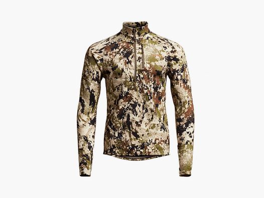 Sweat Sitka Core Merino 330 Half-Zip Optifade Subalpine