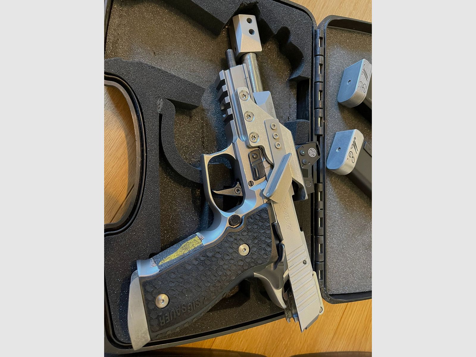 SIG Sauer Pistole P226 X-Five Supermatch Racegun HB-Q Umbau 