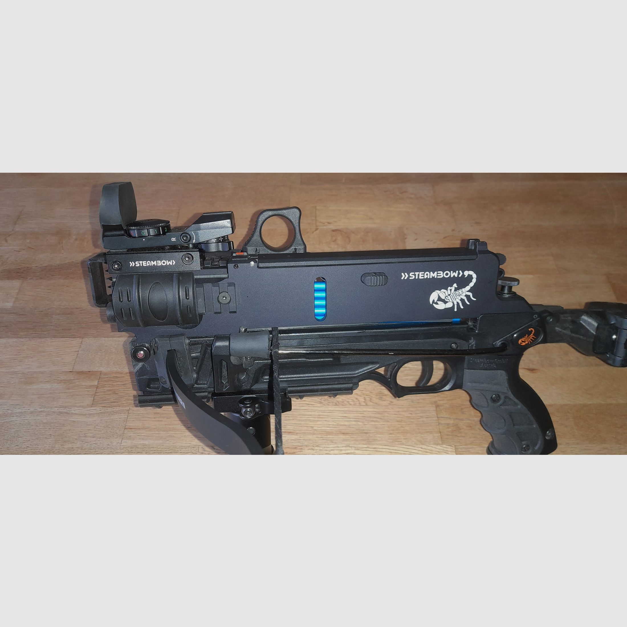 Steambow Stinger AR6 Metallmagazin-Variante