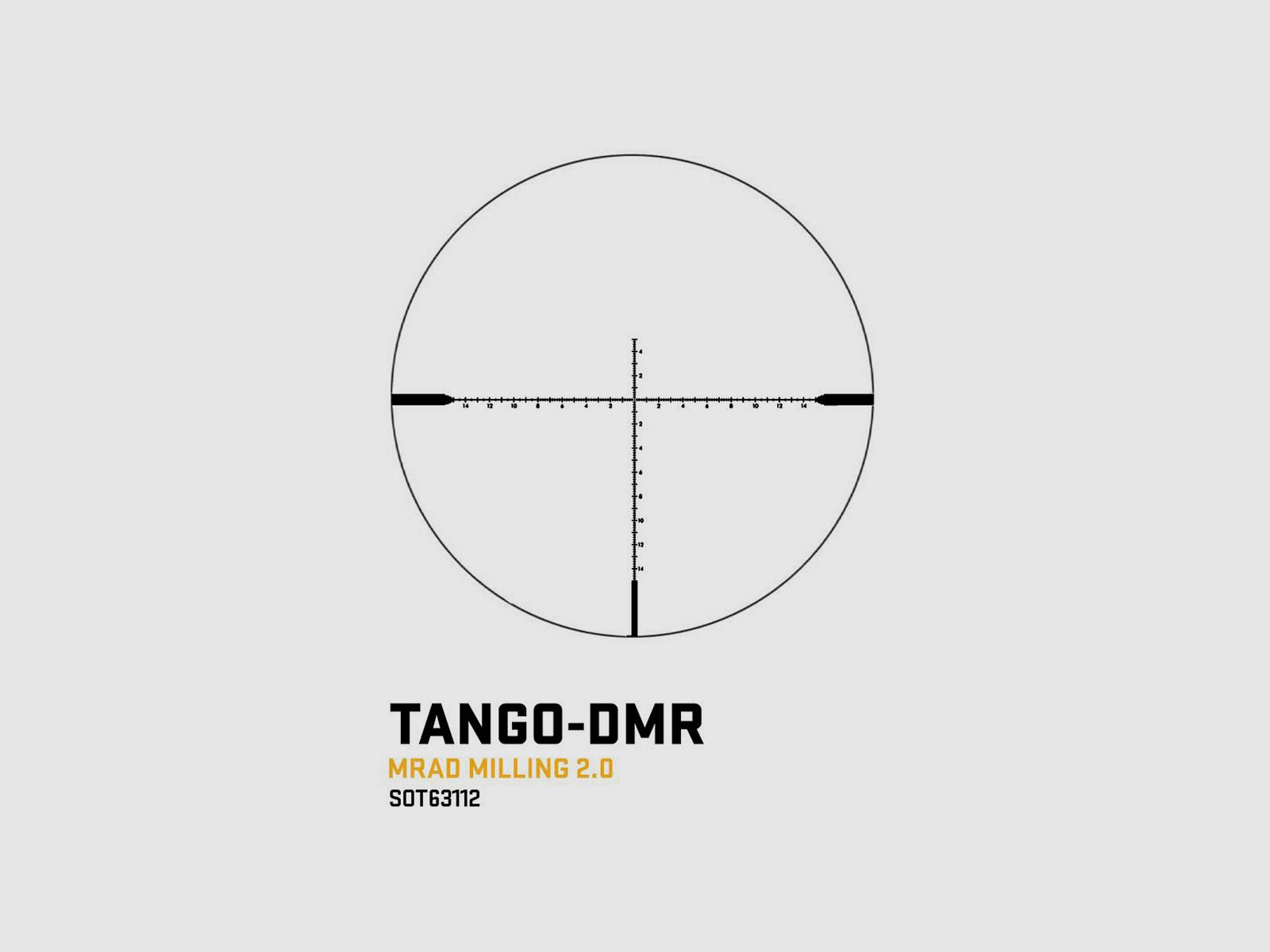 SIG SAUER TANGO-DMR richtkijker | 3-18x44 | MRAD Milling 2.0 FFP, afbeelding 3 van 7