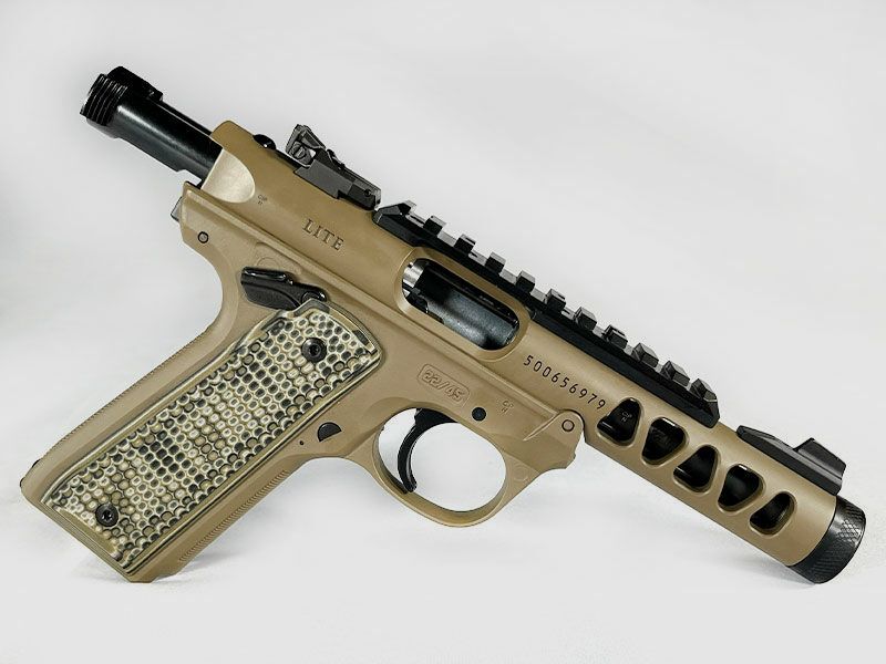 RUGER Mark IV 22/45 Lite FDE 4.4"