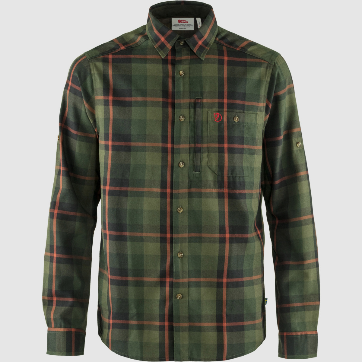 FJÄLLRÄVEN Fjällglim Shirt M Laurel Green