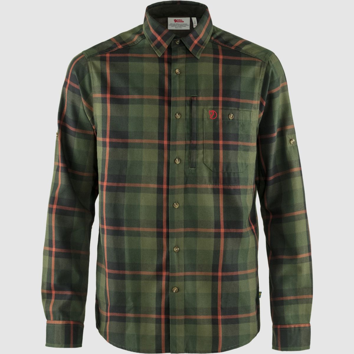 FJÄLLRÄVEN Camisa Fjällglim M Verde Laurel