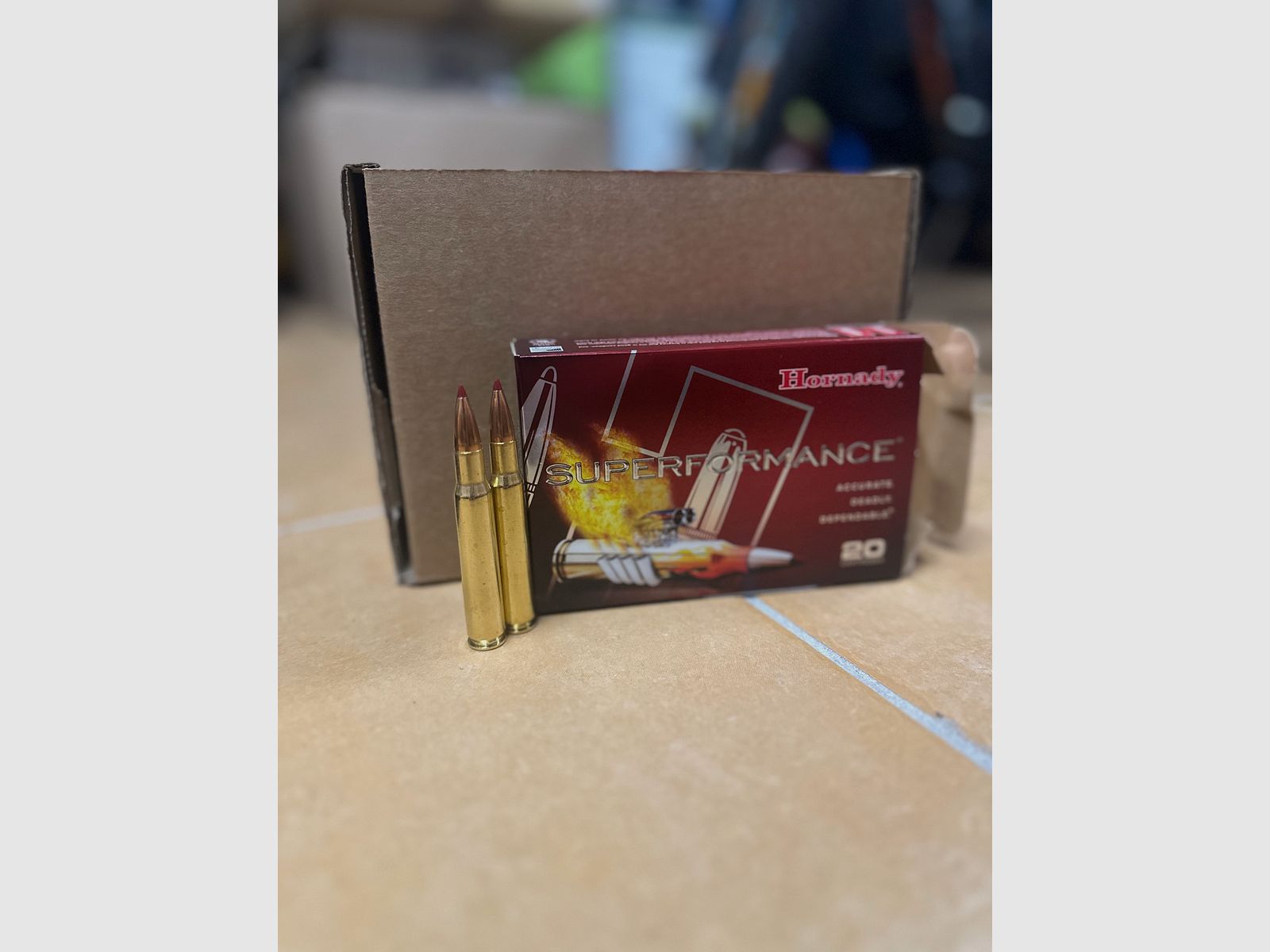 Hornady .30-06 Spr. Superformance® CX 10,7g/165grs. - 100 Schuss (5Packungen) 