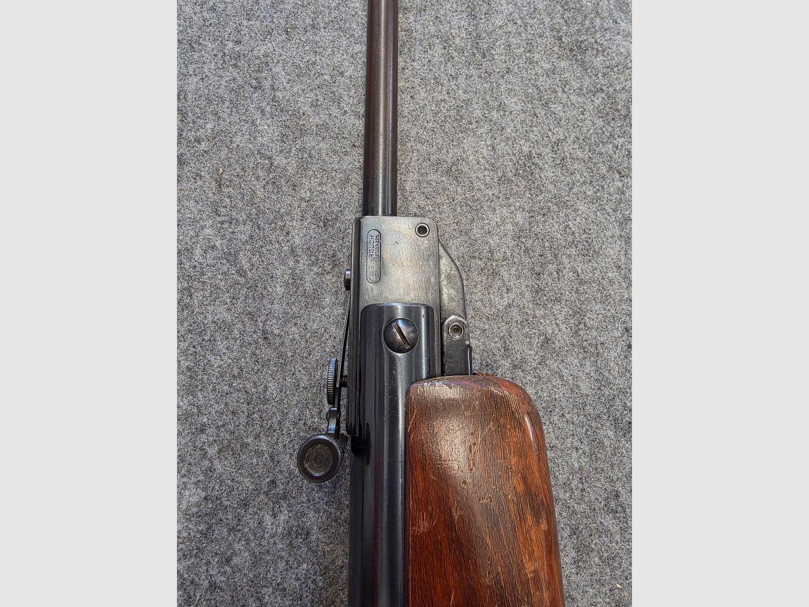 Weihrauch HW 35 from year 1982 with F-mark break barrel air rifle caliber 4.5 mm HW35
