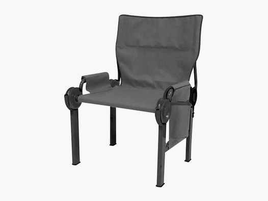 Disc-O-Bed Disc-O-Bed Sedia da campeggio Disc Chair grigia