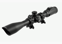 UTG richtkijker 4-16x44mm met 36-kleurige Mil-dot, met montage