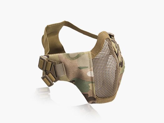 ASG Strike Systems Metal Mesh Mask Gittermaske mit Cheekpads Camo Multicam