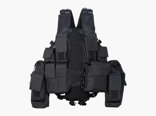 Mil-Tec Kommandoweste RSA schwarz