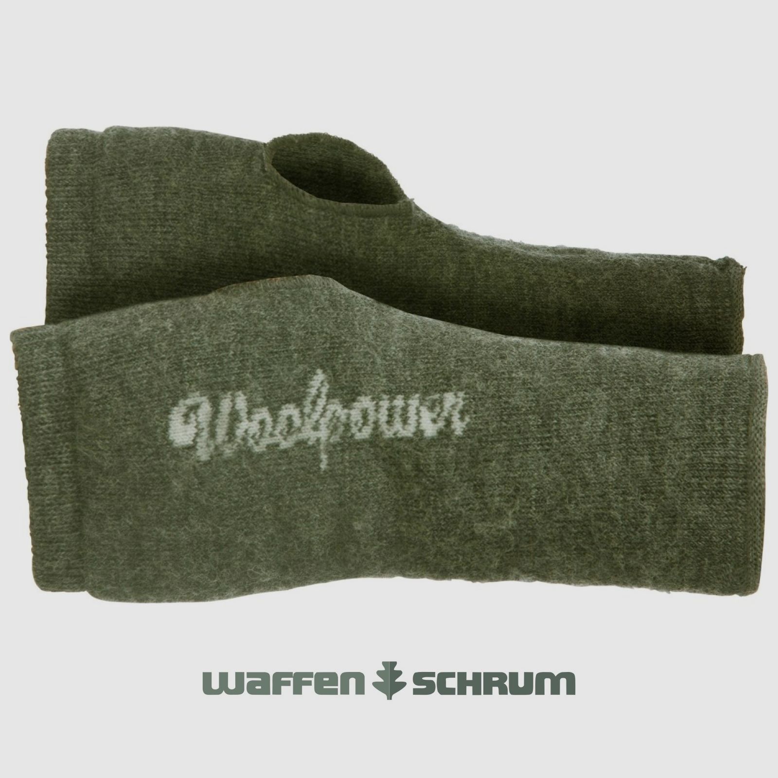 Gants Woolpower Gaiter de poignet 200g Vert pin