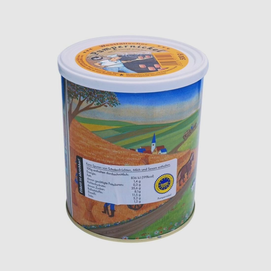 TREK'N EAT Blikbrood Pumpernickel 500g
