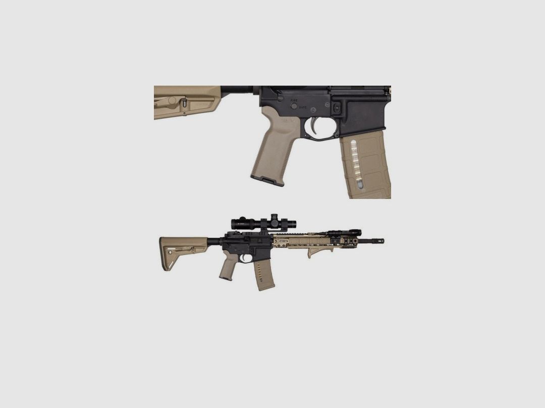 MAGPUL - MOE-K2+ Griff AR15/M4 Erde FDE, Bild 2 von 7