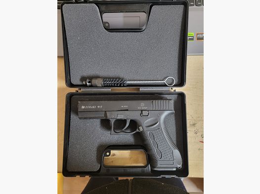 Zoraki 917 schwarz 9mm PAK SRS Pistole wenig genutzt