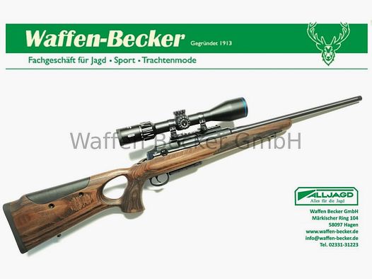 Mauser Mod. 25 Max Kal. .308Win. Linksausführung Geradezugrepetierer + Meopta MeoHunter 3-15x50