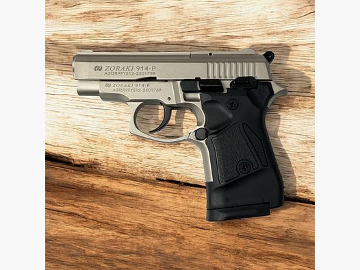 Zoraki Schreckschusspistole 914 Kal. 9mm P.A.K satina