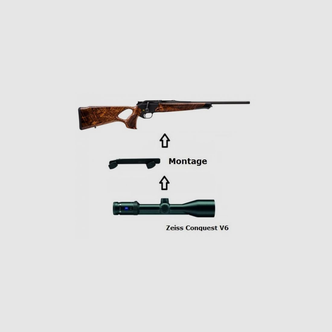 Blaser R8 Success + Zeiss V6 2,5-15x56 M + Montage + ... / Compleet pakket