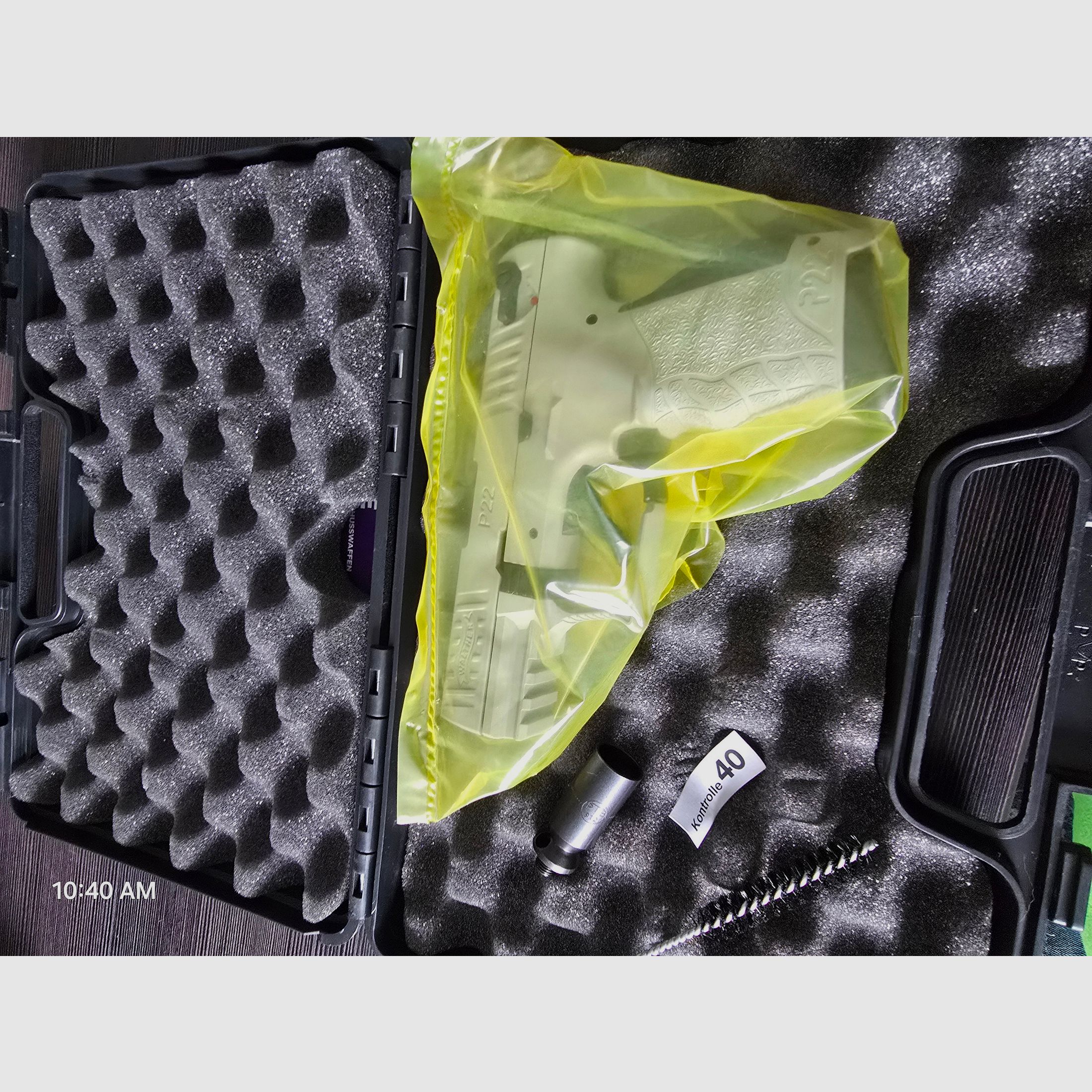 Walther P22Q Concrate Neu