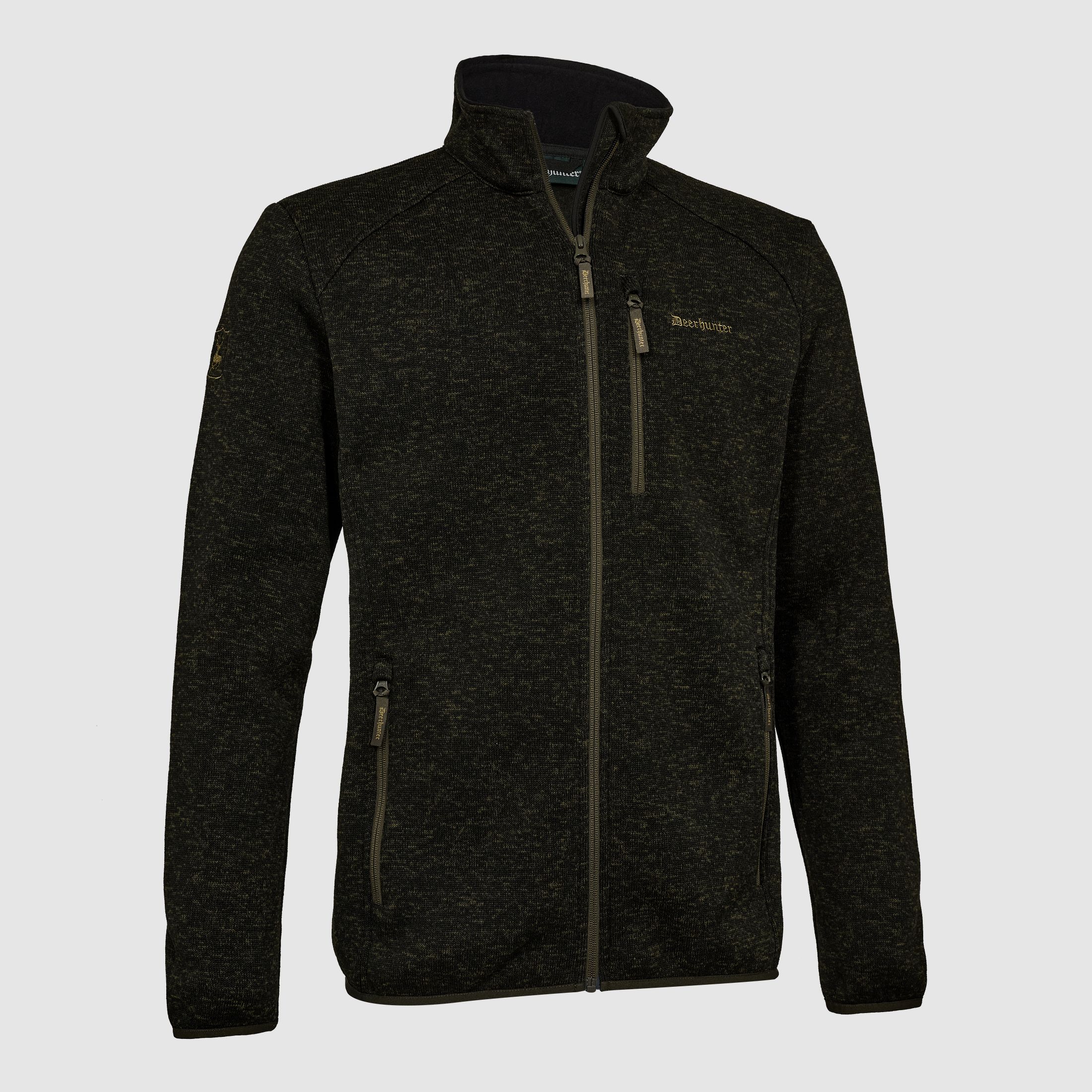 Moor Knitted Jacket - Timber - Size: 4XL