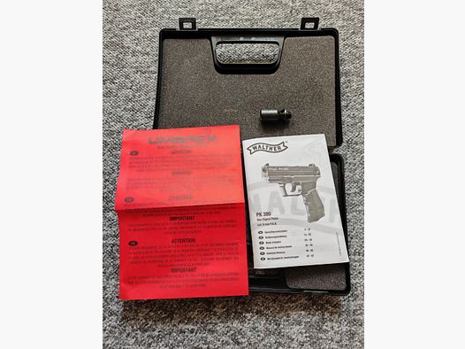 Umarex Walther PK380 PK 380 9mm P.A.K. | Nur Koffer und Zubehör