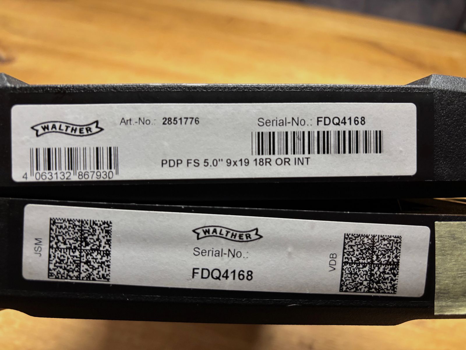 Walther Pistole PDP Full Size – 5" OR 9mm mit LPA Visierung