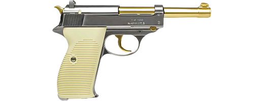 Walther P38  CO2 Pistole GOLD
