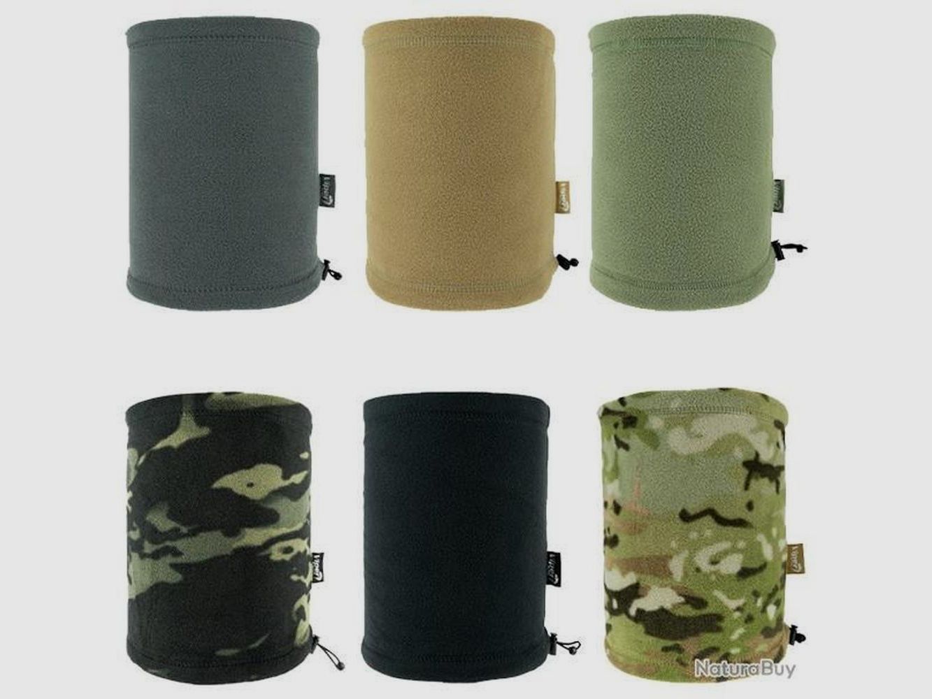 Viper Tactical Neck Gaiter Black - Breathable Fabric - Cold Protection - Comfort and Discretion, image 1 of 5