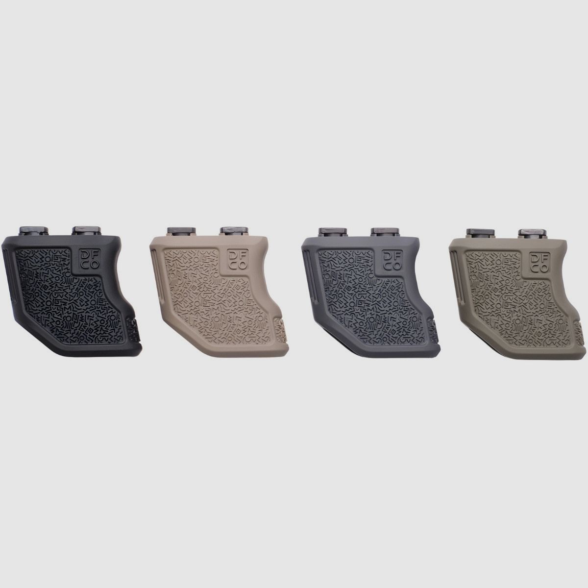 Die Free Co – Tiger Claw Grip Vertical Grip – M-Lok – FDE, image 4 of 6