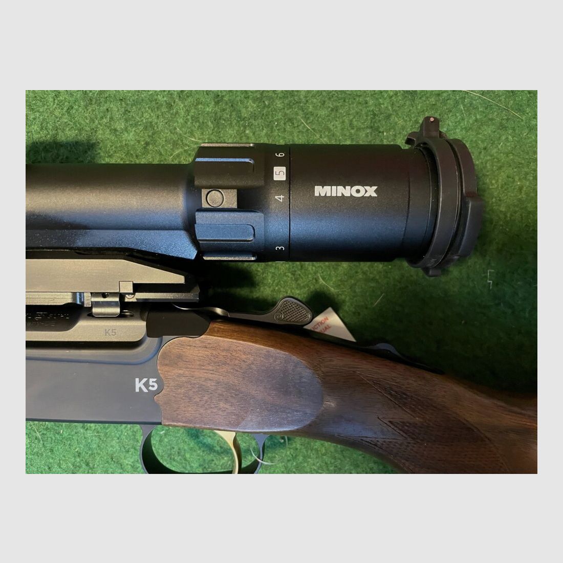 Merkel dream weapon MERKEL KIPPLAUFBÜCHSE K5 EXTREME .308 Win. Mounted zeroed in